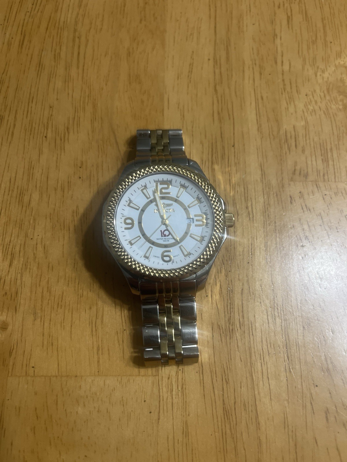 Invite Flight Edition White dial Uni-Directional Bezel 10 Year Battery