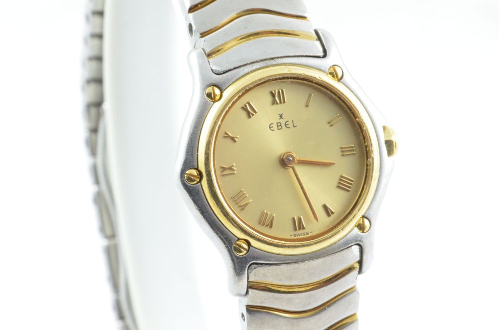 Ebel Sport Classic Ladies Watch Steel/750 Gold 1057901 Beautiful Condition 2