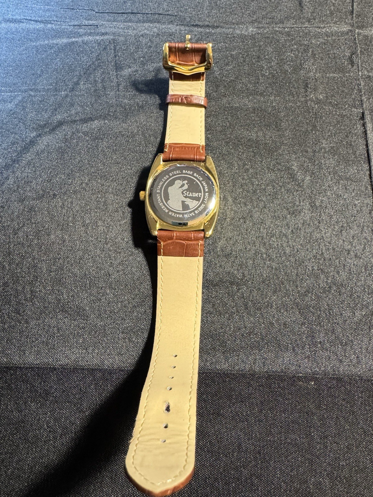 Stauer TimeMaster Piezo Men’s Watch Brown Leather Band