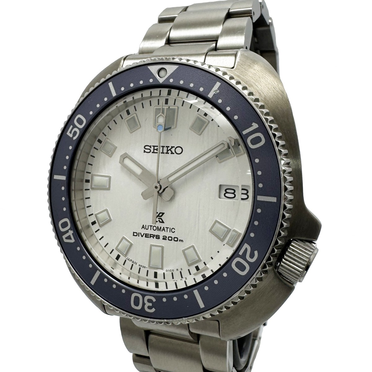 SEIKO Prospex SBDC169 Save the Ocean 6R35-02A0 Silver White Watch