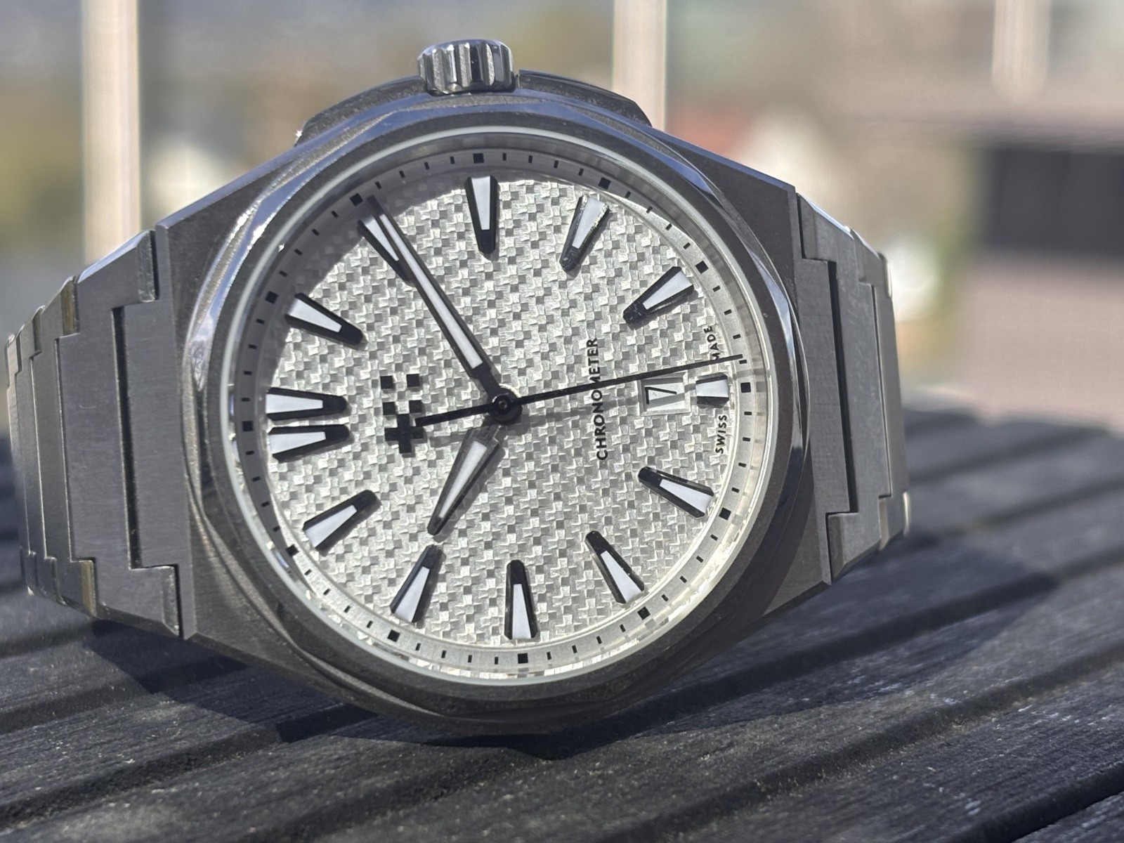 Christopher Ward C12 The Twelve 40 Titanium Arctic White (07/2025) WH1701H
