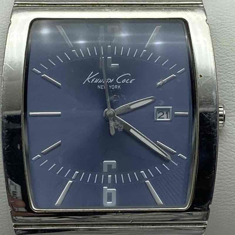 Kenneth Cole New York Men’s KC3827 Stainless Steel Blue Dial Quartz Watch 36mm