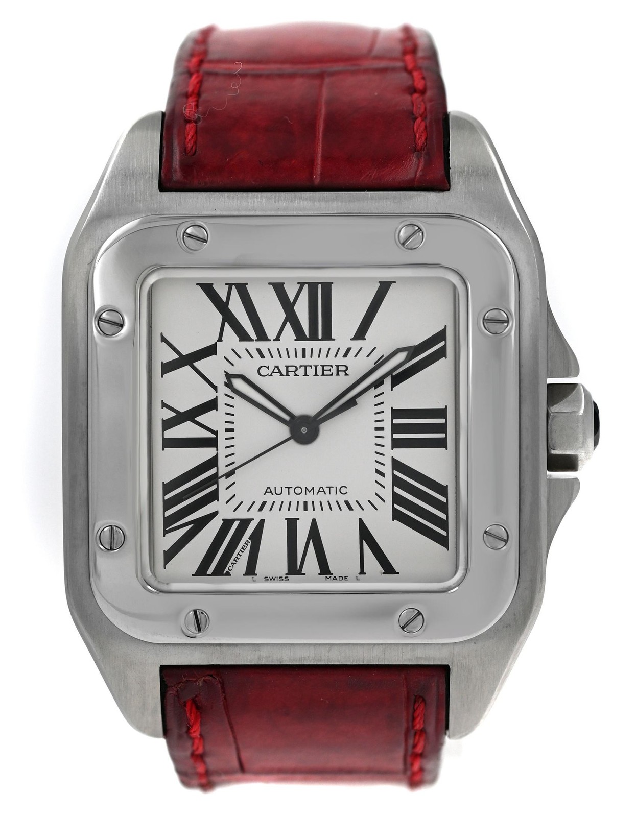 Cartier Santos 100 2656 100th Anniversary Edition Steel 38MM Men’s Automatic