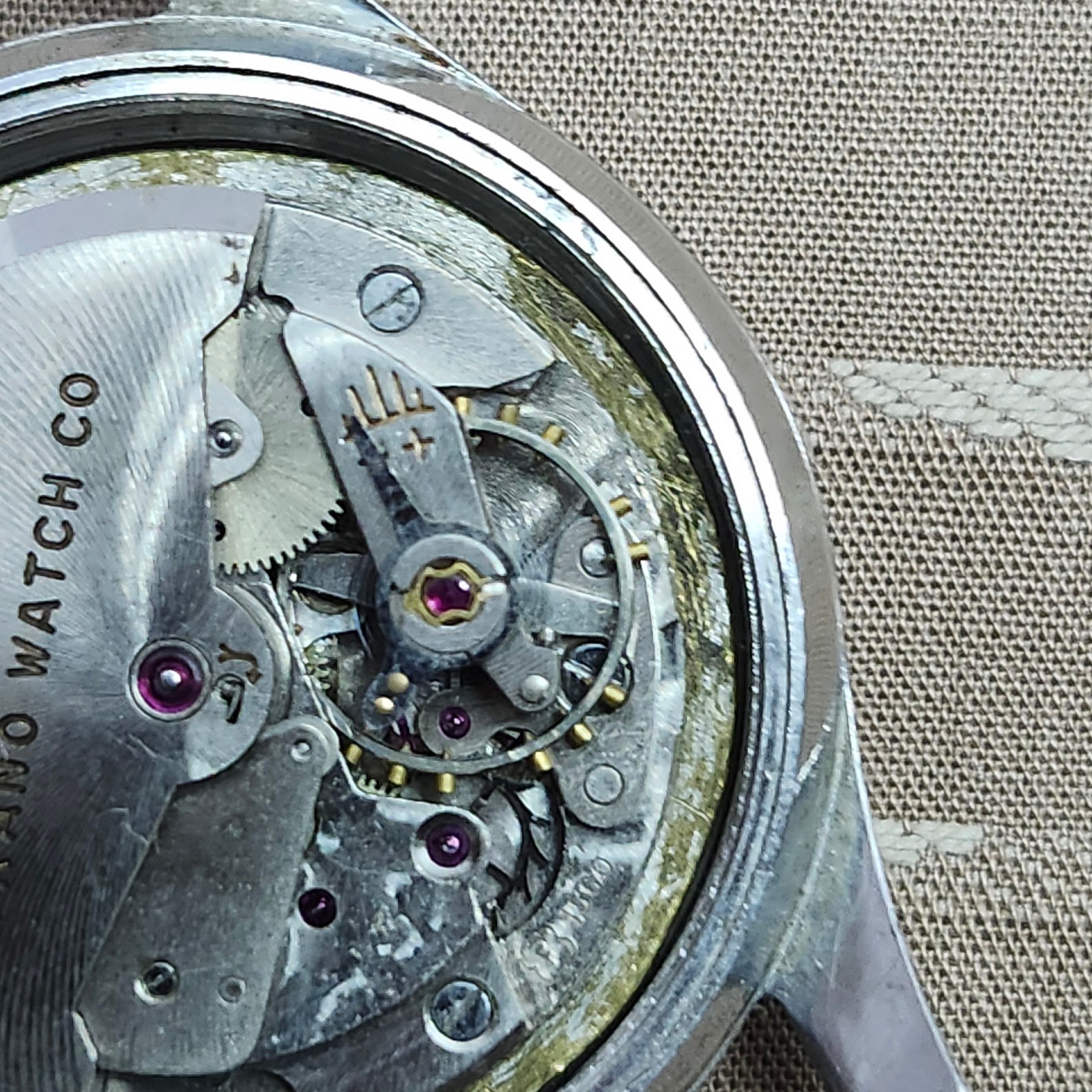 Orano Swiss Automatic W Swiss Automatic Watch 17J Felsa 1560 Non-Running Project