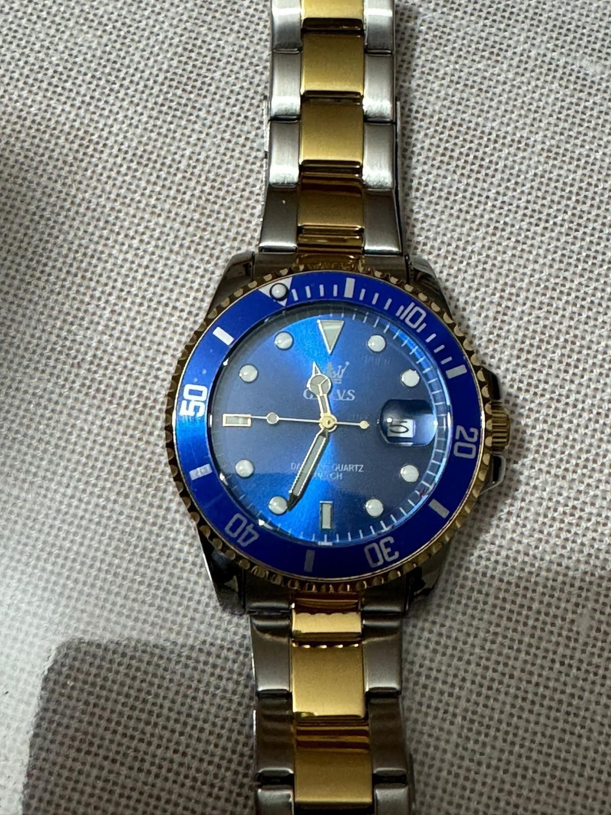 BLUE OLEVS WATCH