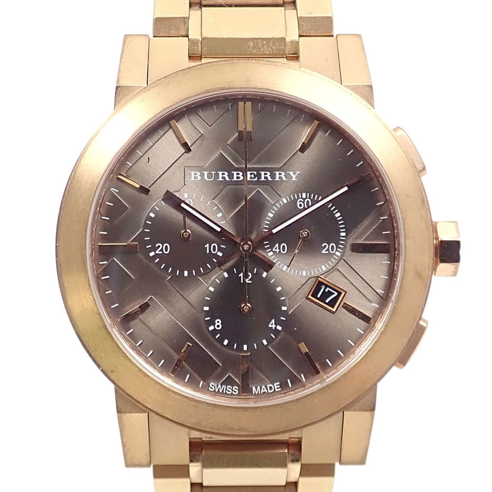 Burberry Men’s Quartz Watch SS BU9353 Battery Powered From Japan