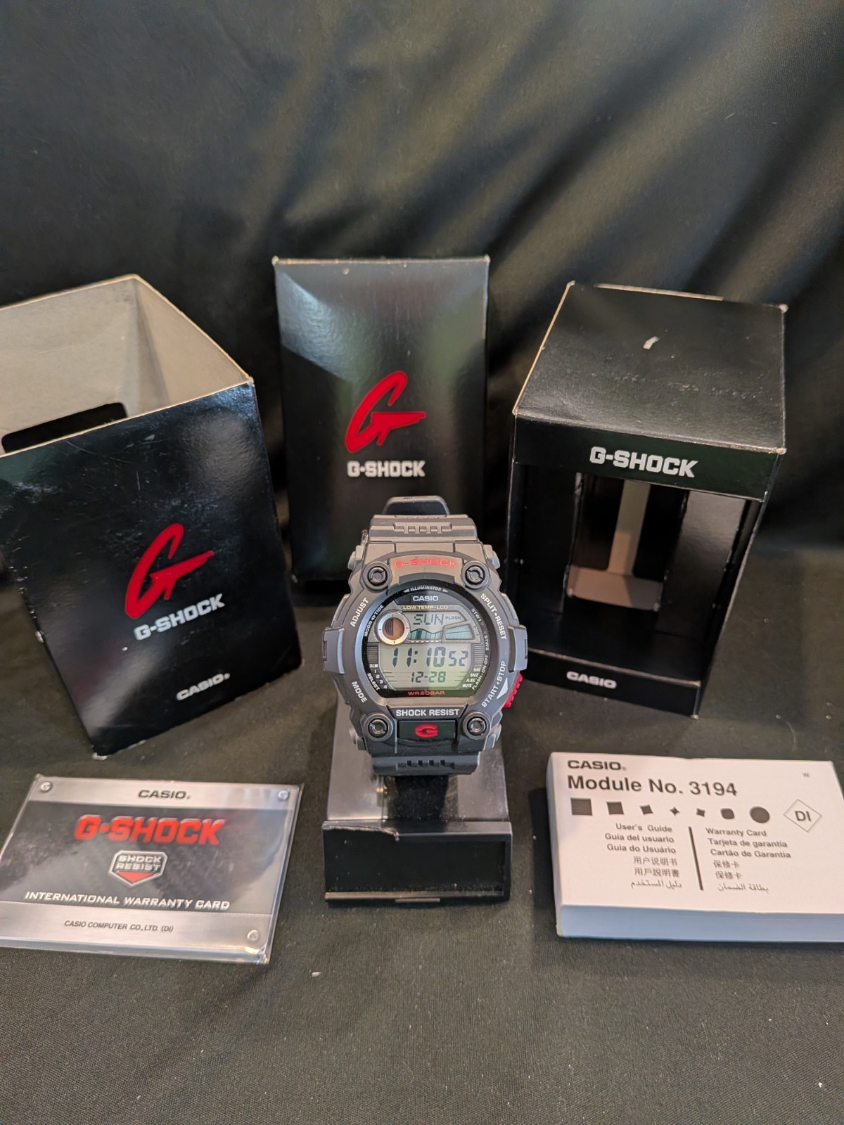Casio G-Shock G-7900-1D G-Rescue Best Selling Black Digital Men’s Sport Watch