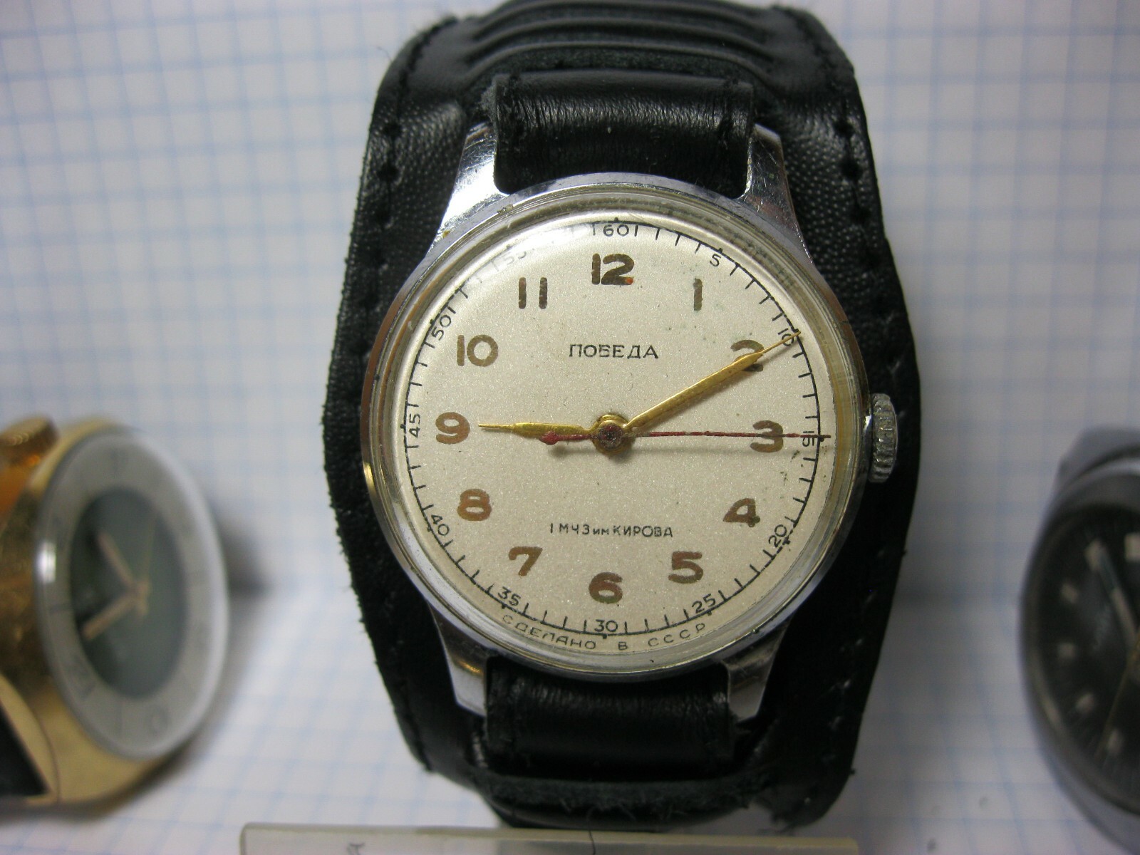 Pobeda 1mchz them Kirov 3-55 as the very first navigational