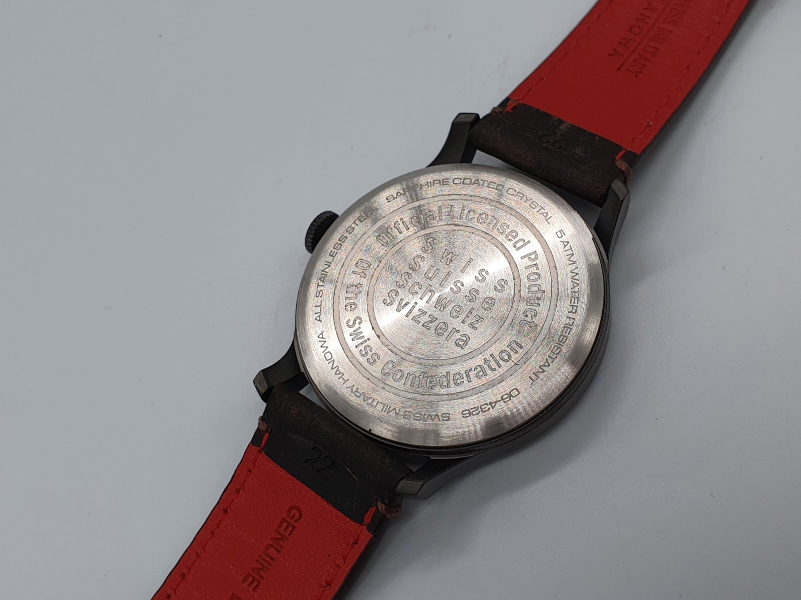 Swiss Military Hanowa Active Duty Men’s Watch 43mm 06-4326.04.009
