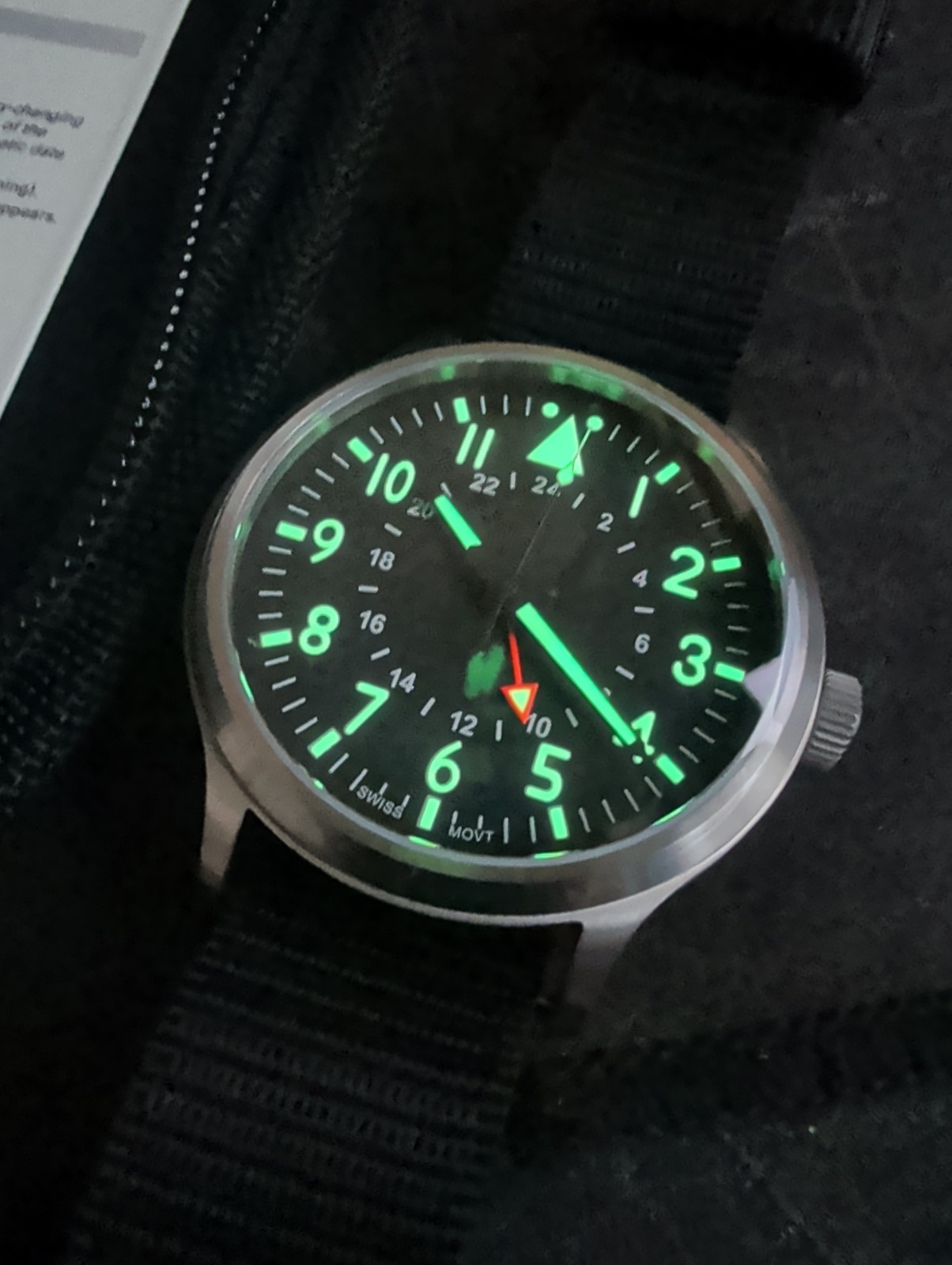 Maratac 44mm GMT Ti Field Watch NEW