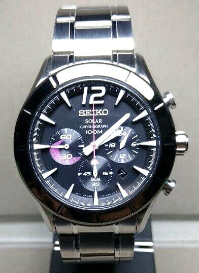 Seiko Criteria Chronograph Solar Men’s Watch SSC167P1