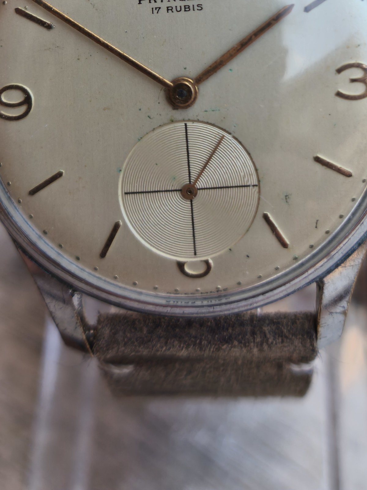 Pryngeps 👑 Vintage Mechanical Manual 36mm Swiss Made 60s Watch