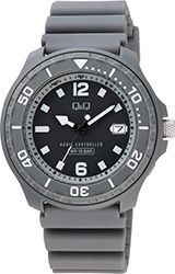 CITIZEN Q Q Analog Solar Radio Controlled Watch 10 ATM Water Resistant with Uret