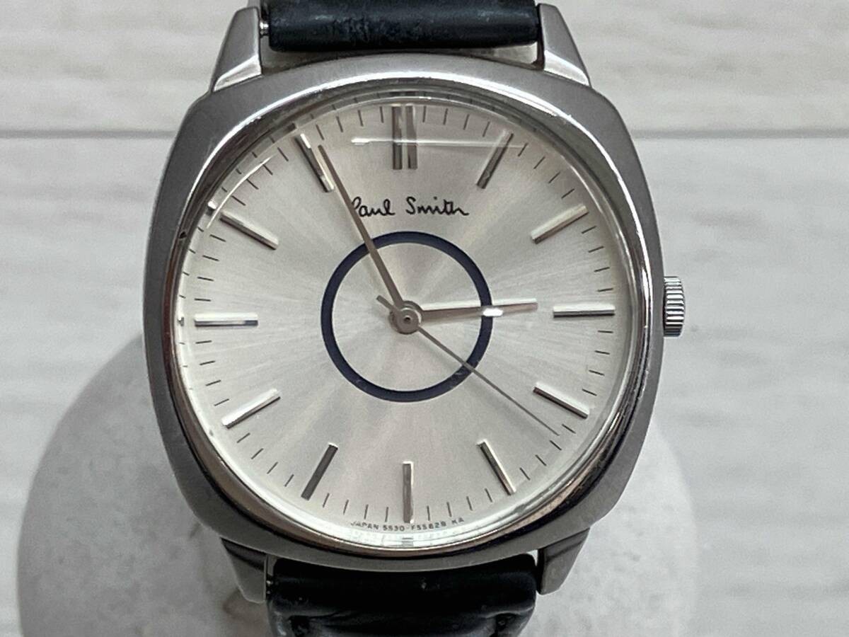 Paul Smith 5530-F52240 Used watch back cover scratched case small scratched