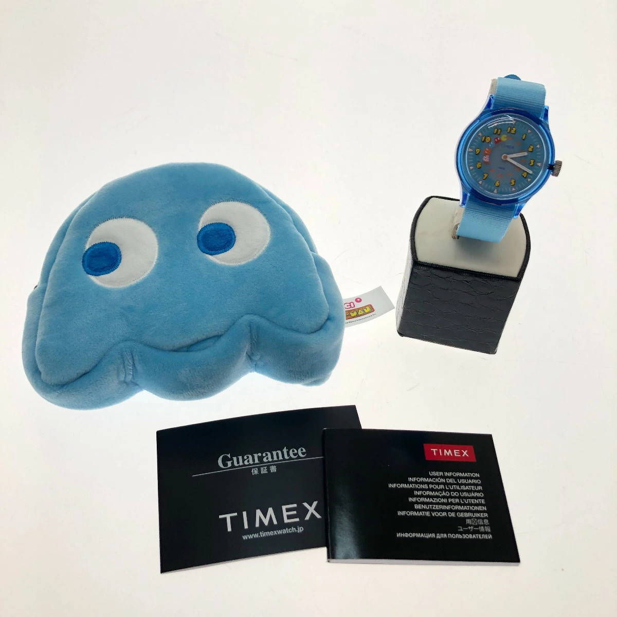 Timex x Pac-Man Camper TW2V94000 Quartz Watch Blue Nylon Strap LTD Edition ARank