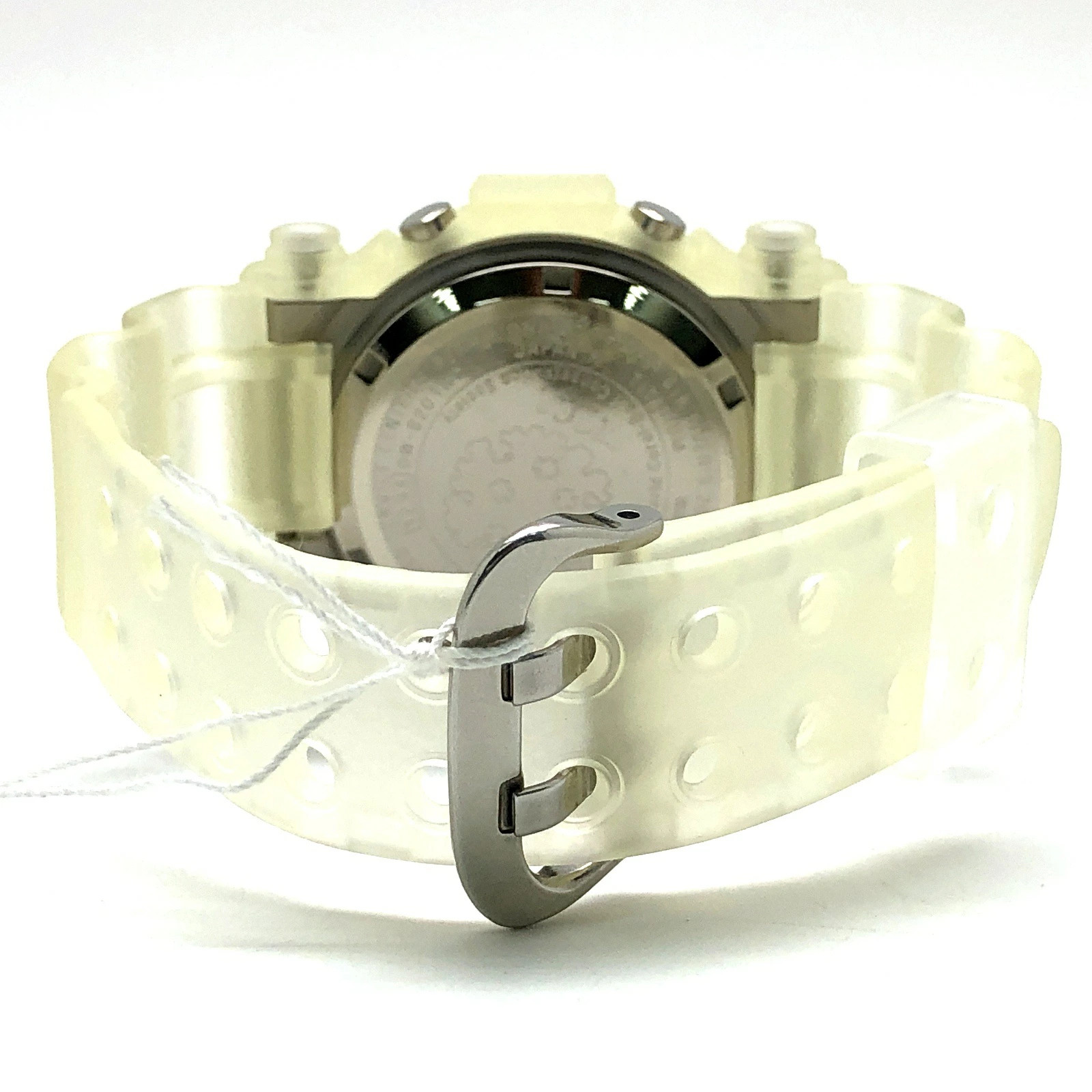 G-Shock DW-8201WC-7T Frogman Skeleton Titanium Watch White From Japan