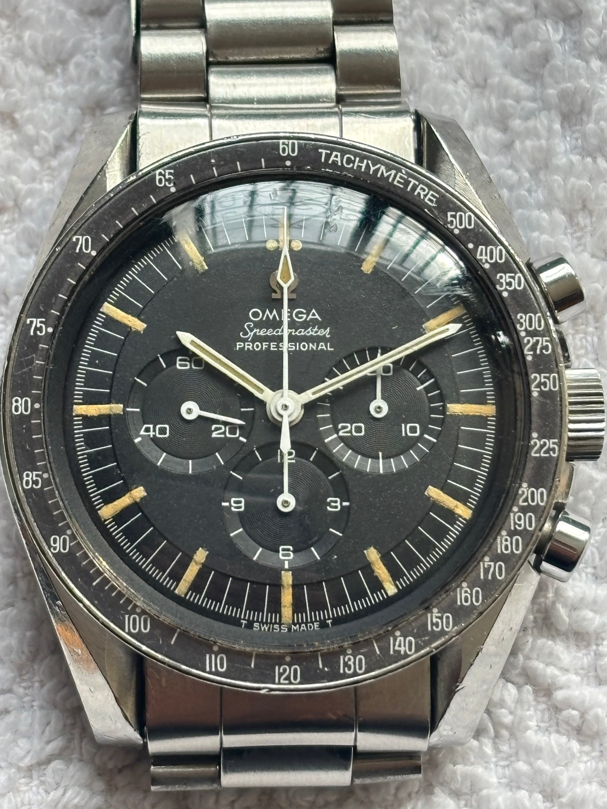 1967 Pre-Moon Omega Speedmaster Professional 105.012-66 CB Case 321 Movement