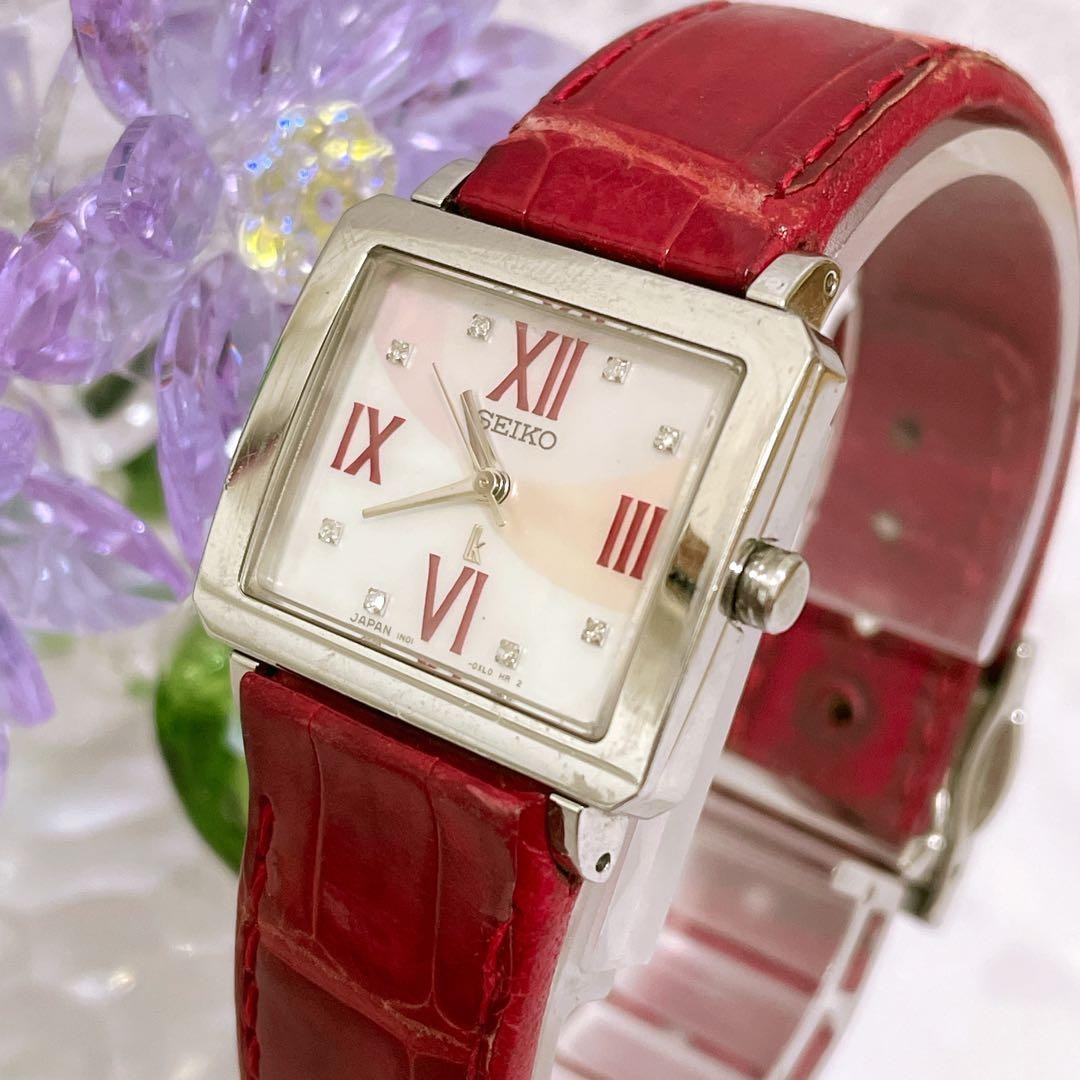 SEIKO Lukia Quartz Watch 8P Diamond wrist 16cm/6.3in