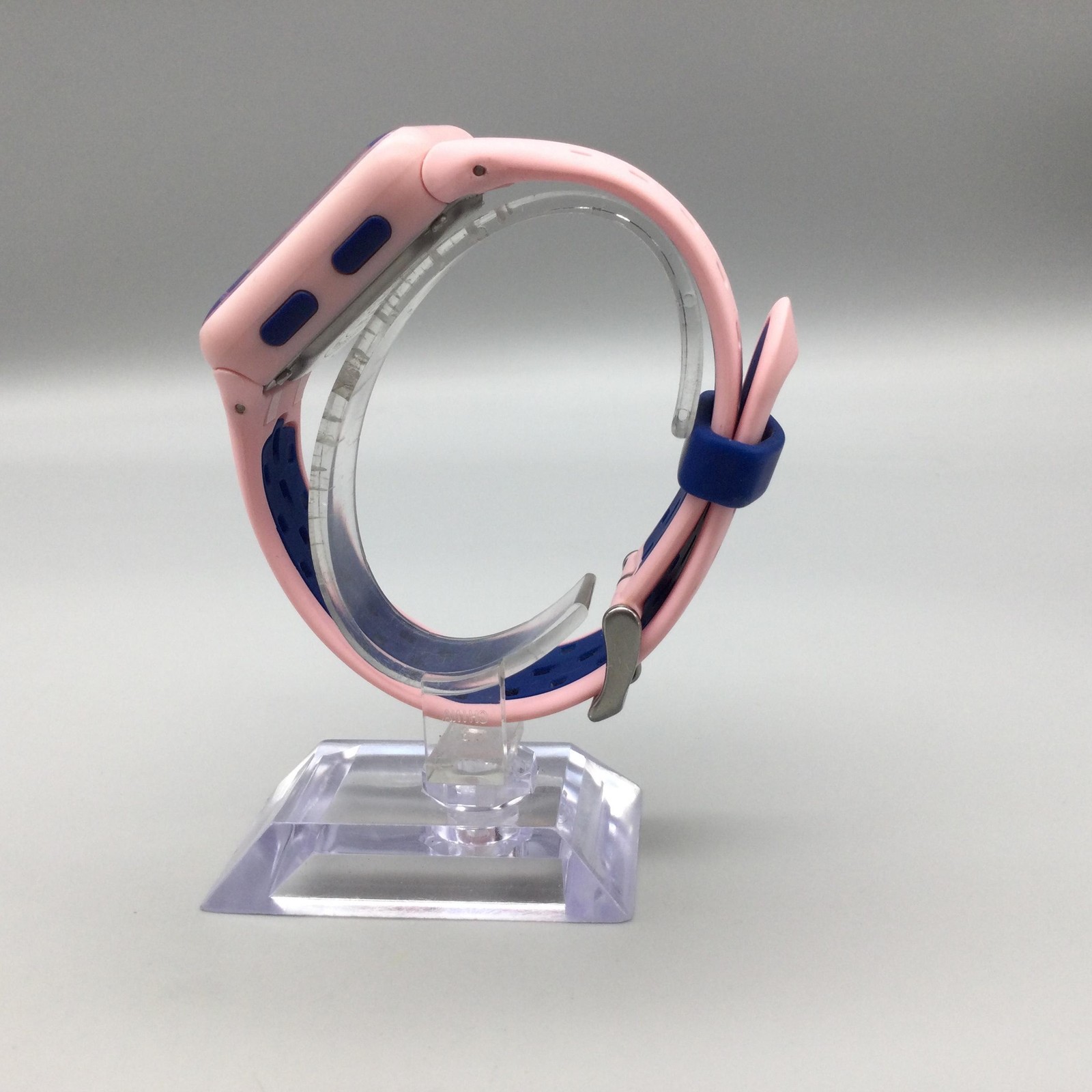 Armitron Pro Sport Womens Watch 38mm Pink Blue Digital Alarm Backlight