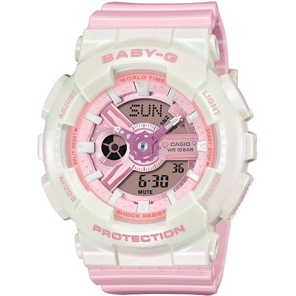 Casio BA-110PD-4AJF | Baby-G Quartz Analog Digital | New