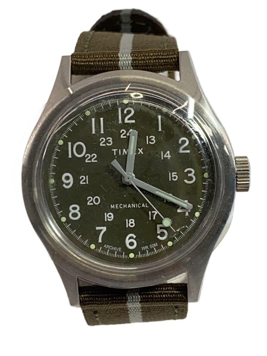 TIMEX TW2U69000 MK1 Wristwatch Mechanical Camper Khaki Dial Import From Japan