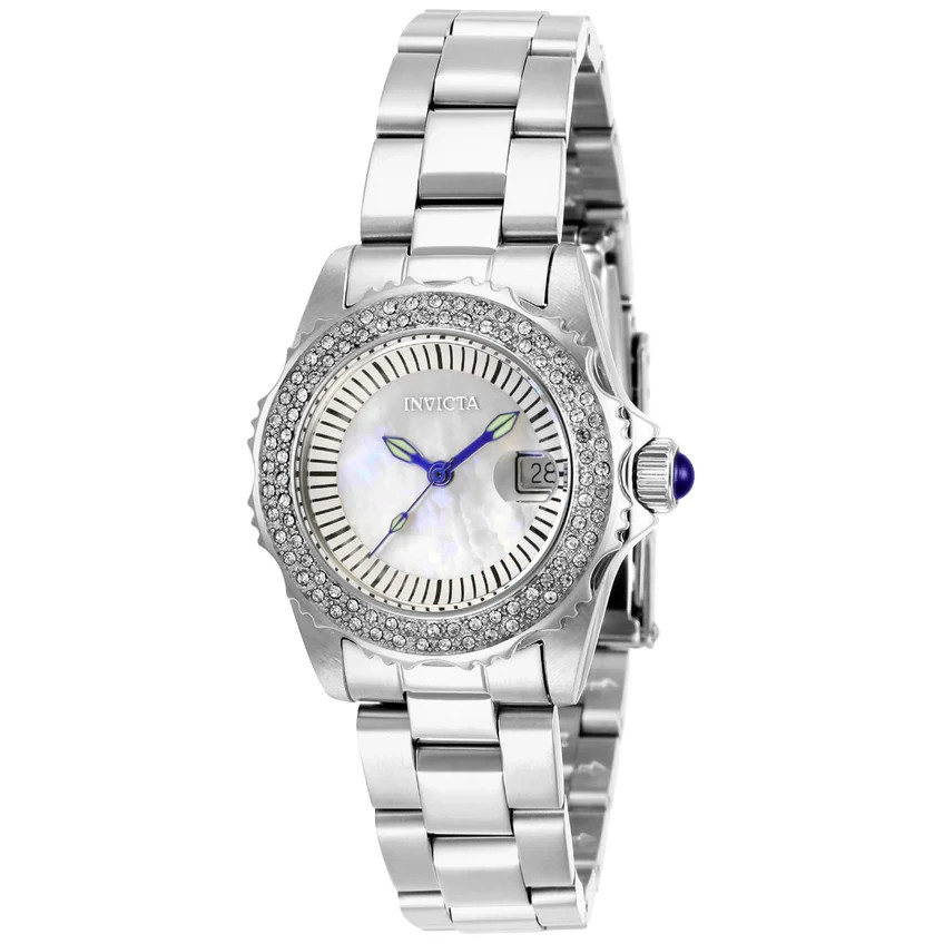 Invicta Angel Swiss Ronda 585 Caliber Women’s Watch/ Mother of Pearl Dial – 30