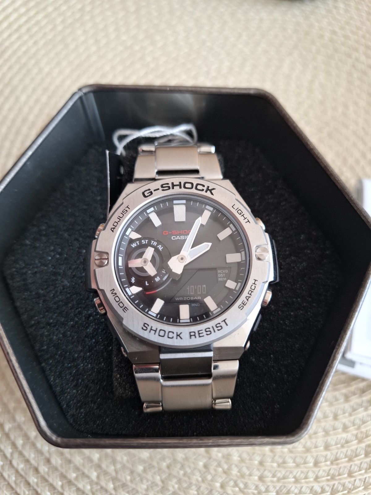 CASIO, G SHOCK, G STEEL GST-B500D-1AER.BNIB