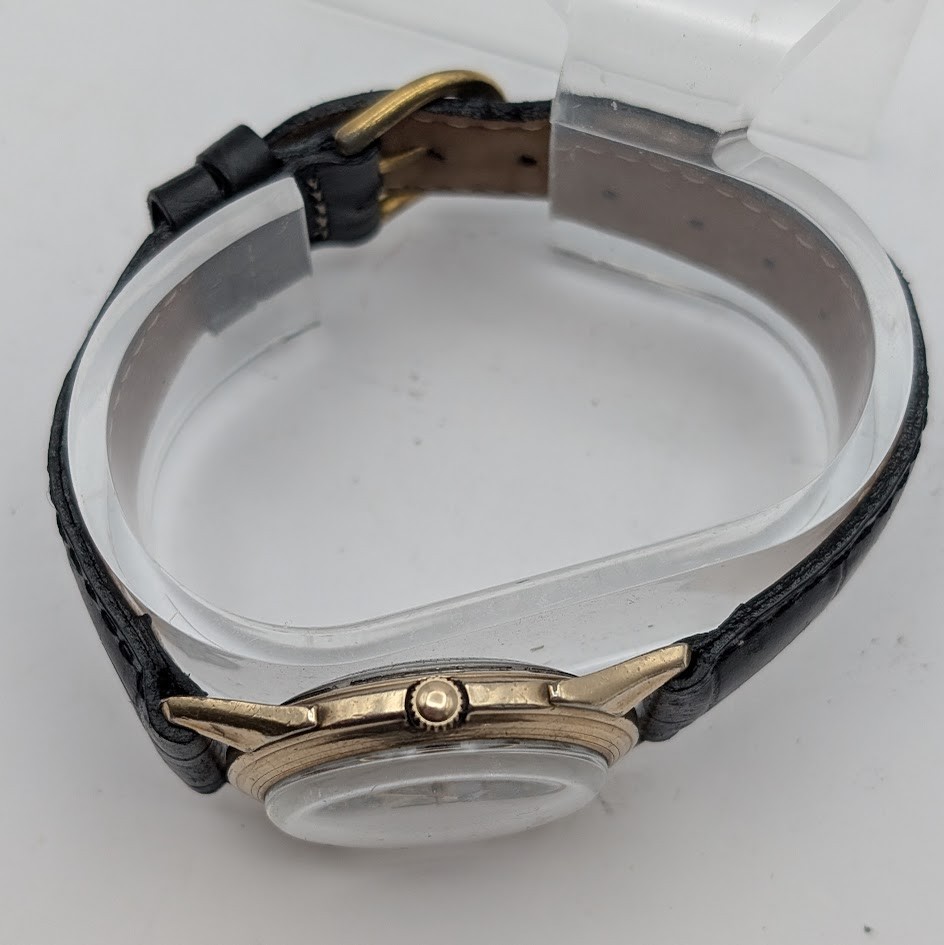 1957 Bulova 30 Jewel Automatic Date Watch 34mm 10K RGP Bezel