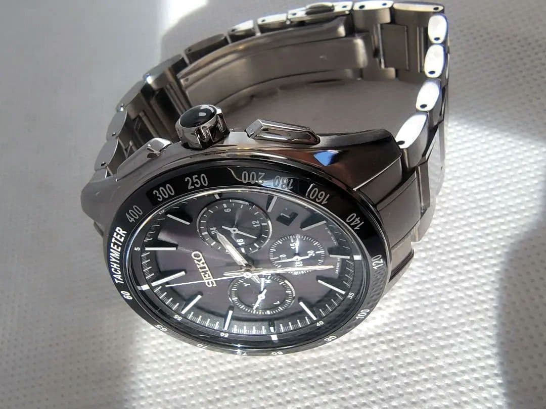 Seiko Brightz Solar Chronograph SAGA171 43mm Very Good Used Condition