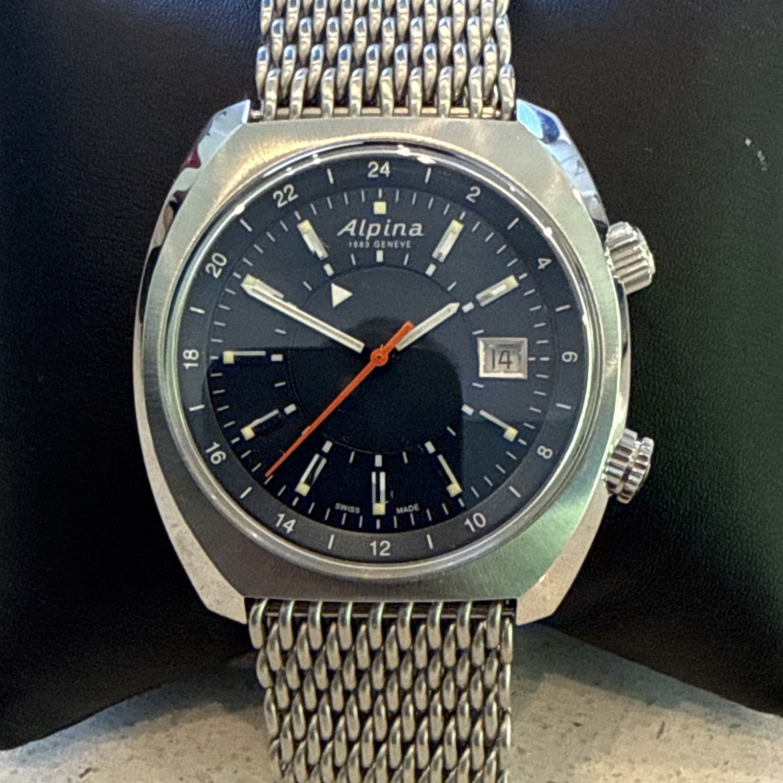Alpina Startimer Pilot Heritage Blue Men’s Watch – AL-555XN4H6