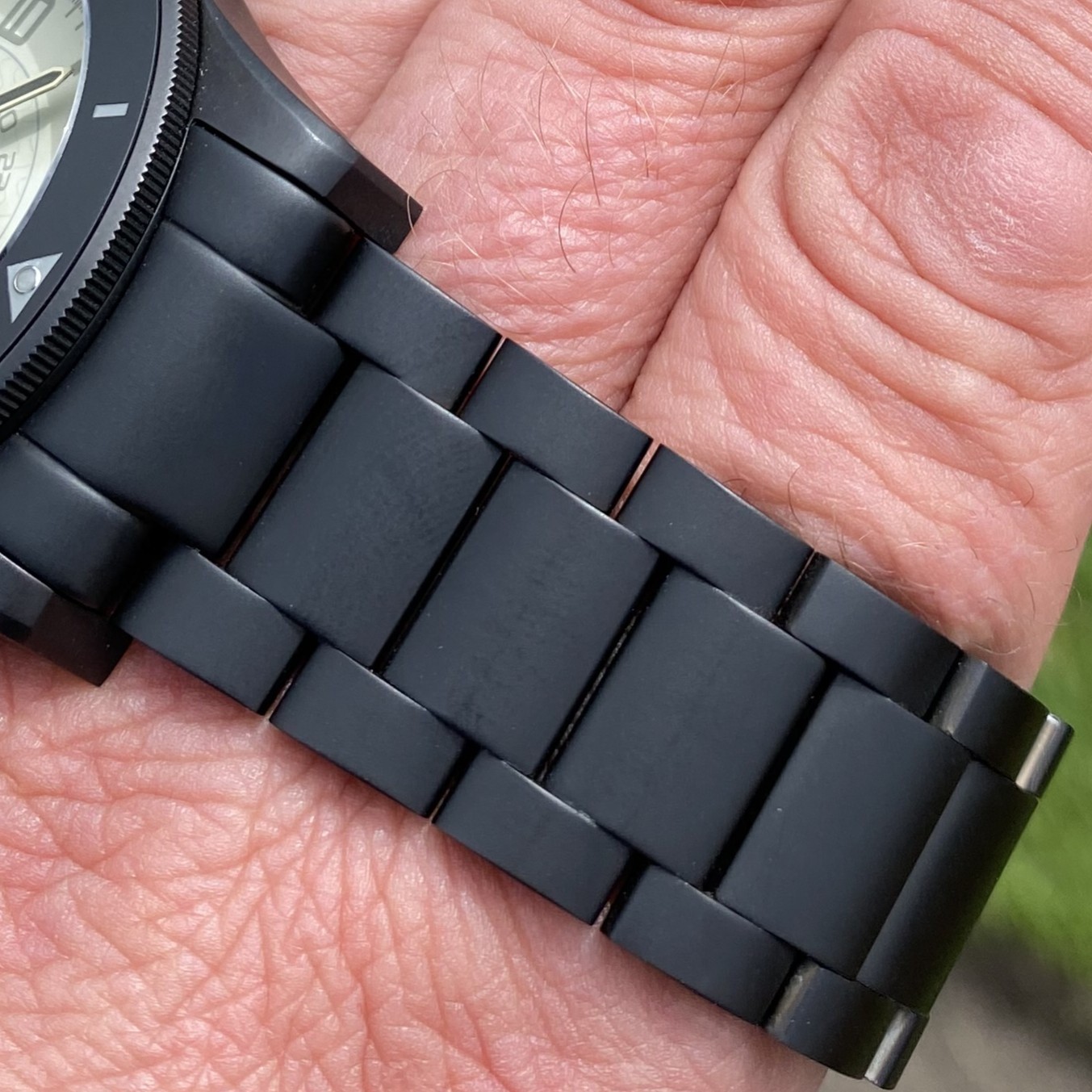 Elliot Brown Beachmaster Ghost Professional Black PVD Swiss Quartz Watch 40mm