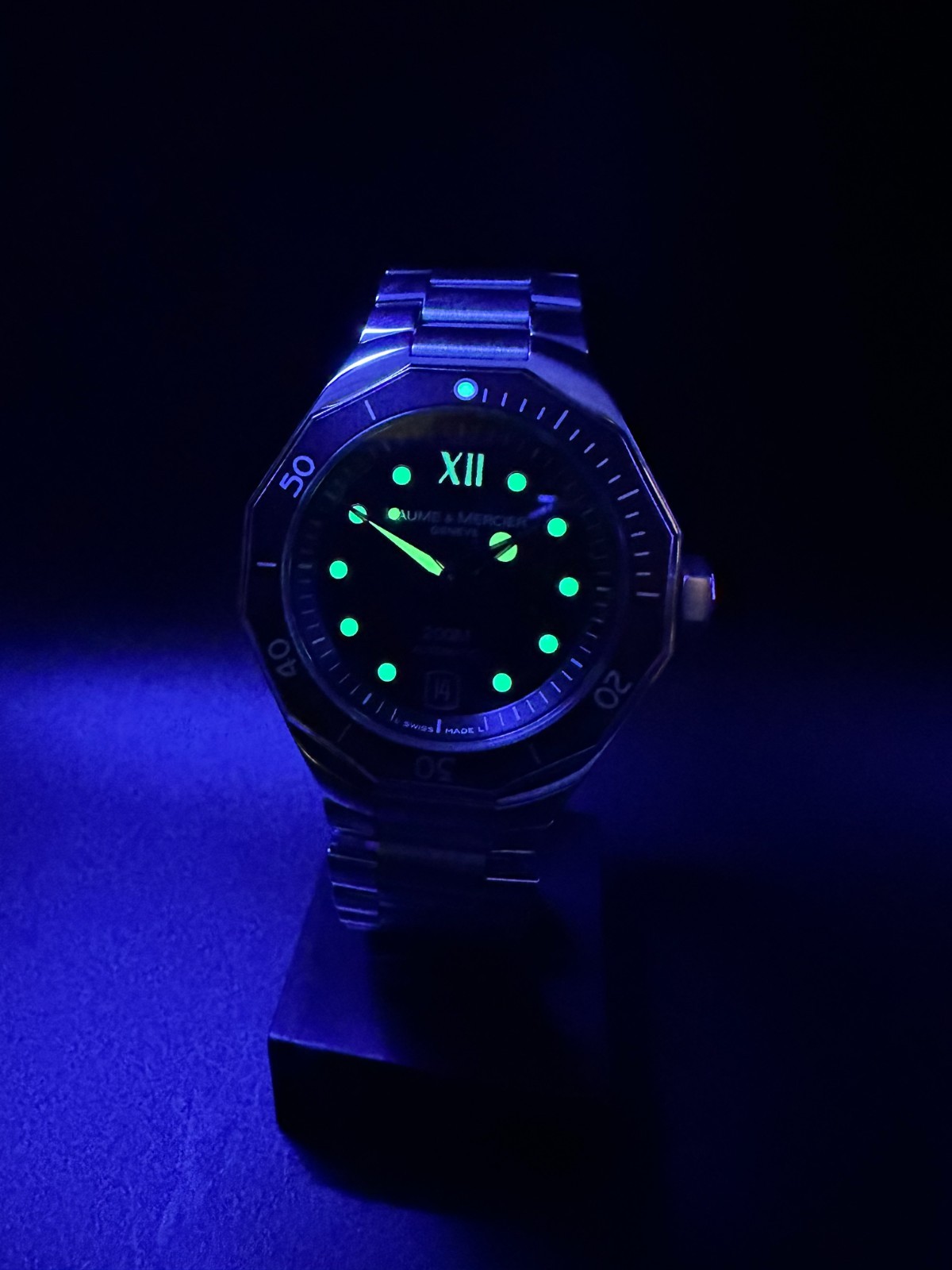 Baume & Mercier Riviera 41mm Automatic Men’s 200m Diver Watch MOA08778