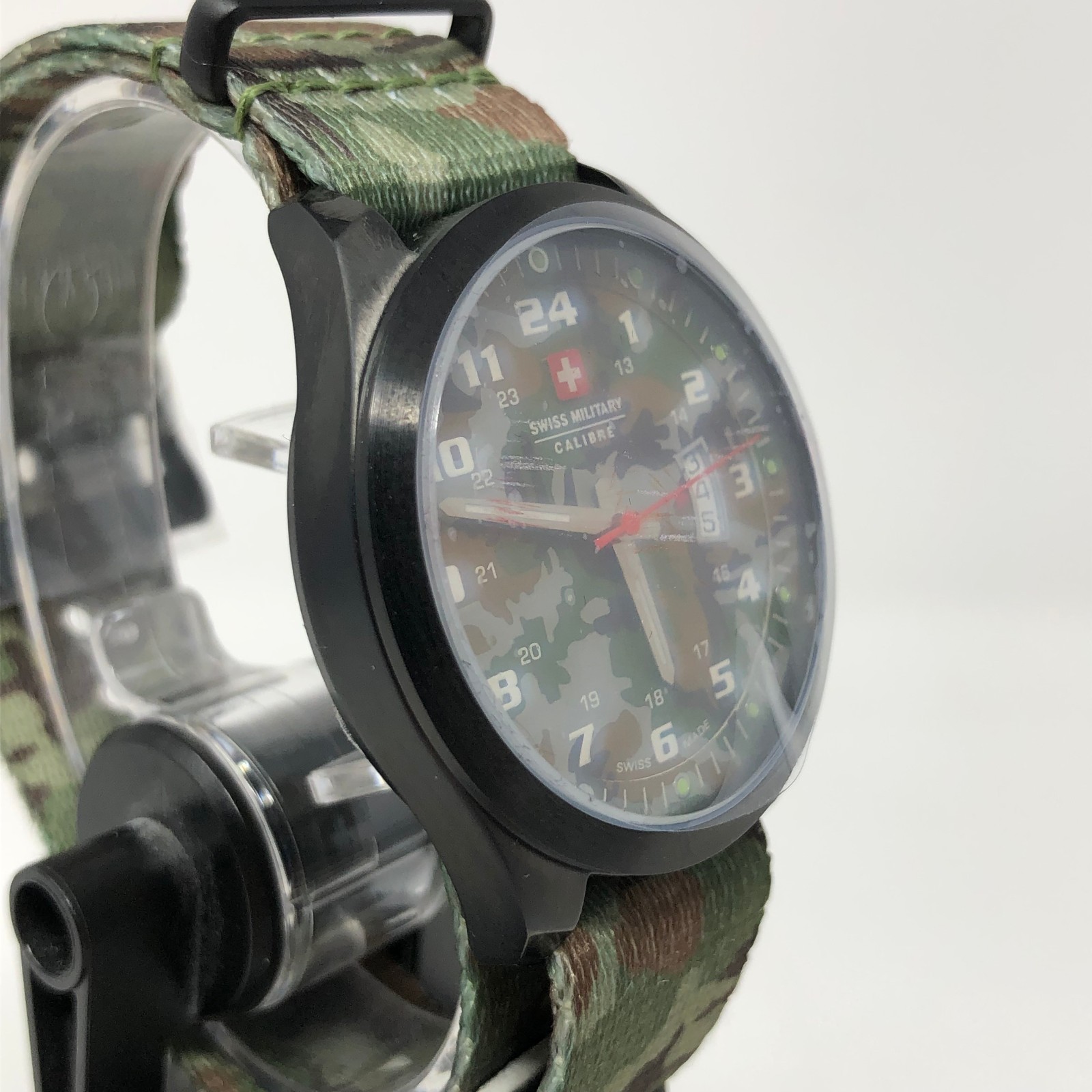 Swiss Military Mens Watch Calibre 06-4T1 Trooper Quartz Camoflage NEW IN BOX RUN