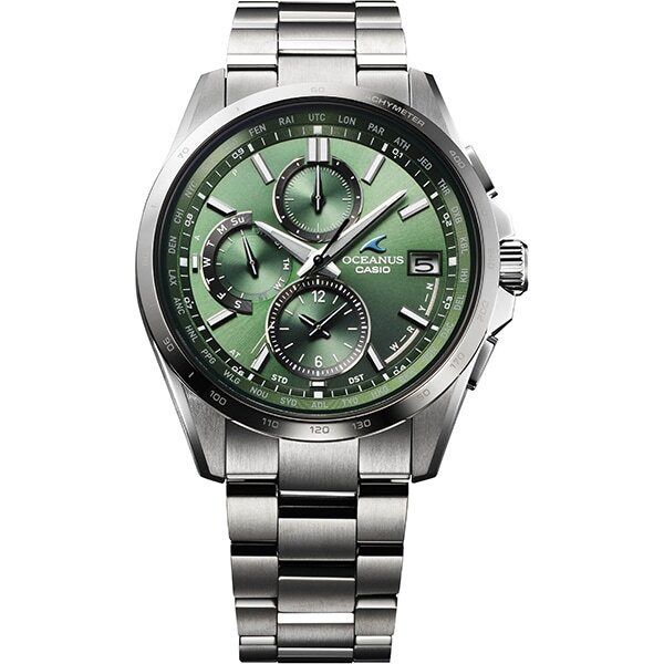 CASIO OCEANUS OCW-T2600SG-3AJR Radio Solar Men’s Watch Green Dial Analog New Jpn