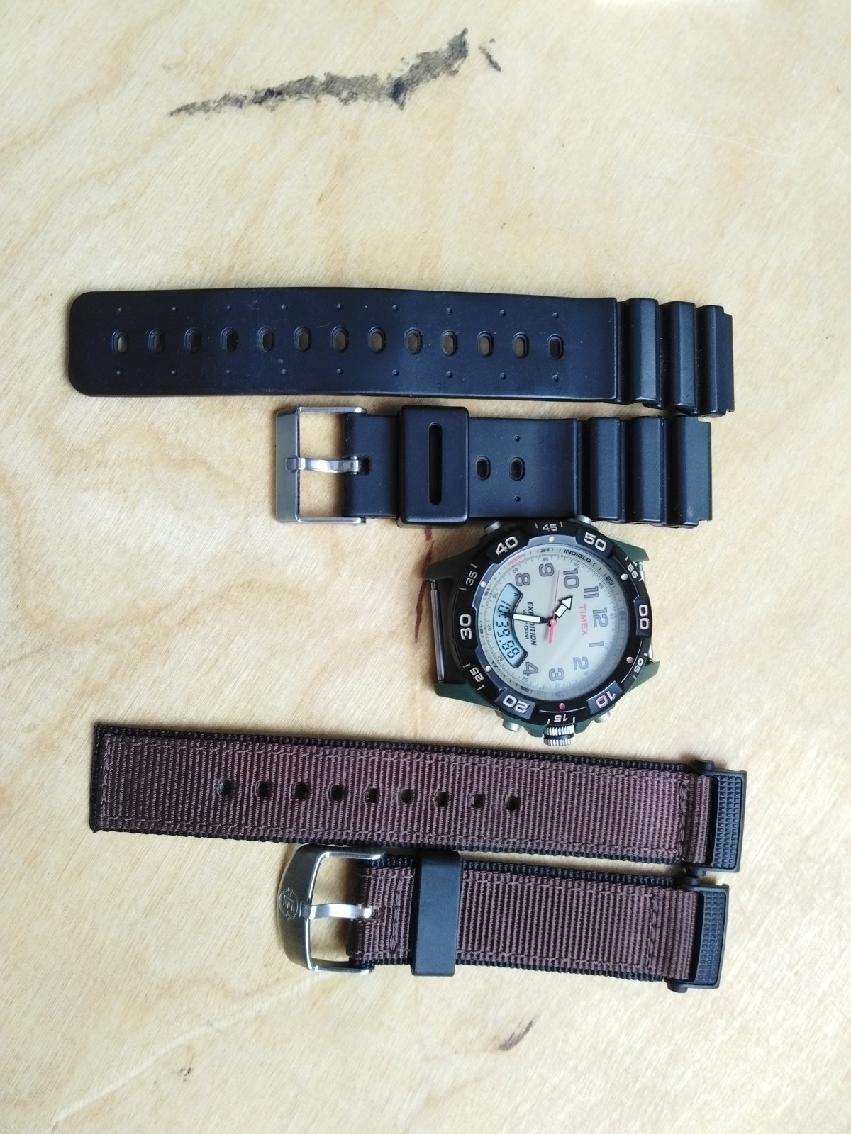 Timex Men’s Expedition Watch Indiglo, Ani-Digi, Alarm, Timer, Chrono, Dual Time