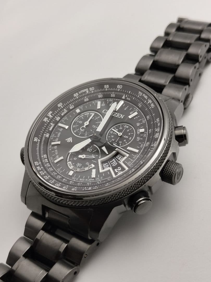 Citizen Promaster Sky BY0084-56E Solar Titanium Analog wrist 18cm/7.1in