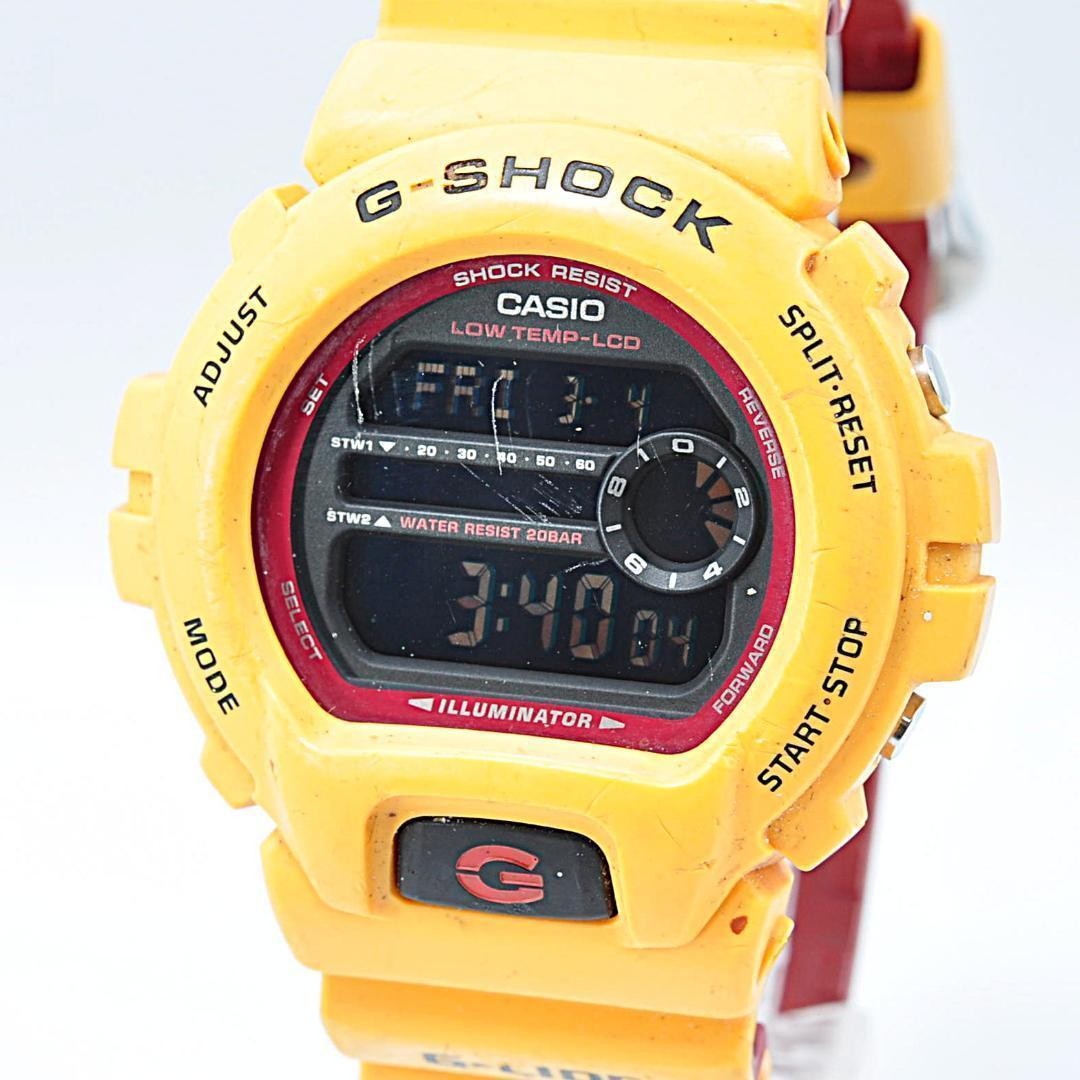 CASIO GLS 6900 G SHOCK Yellow Digital Watch