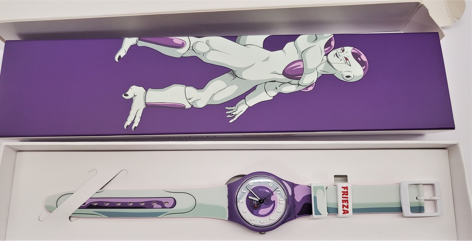 SWATCH SPECIAL 2022 – GZ359 – Frieza For SWATCH Dragonball Z – New