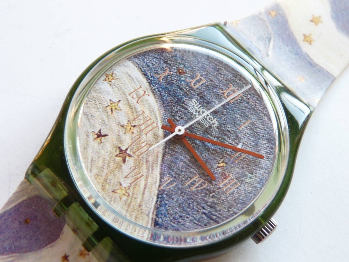 Swatch Regular Model 1993 Voie Lactee Milky Way Part Number GG122