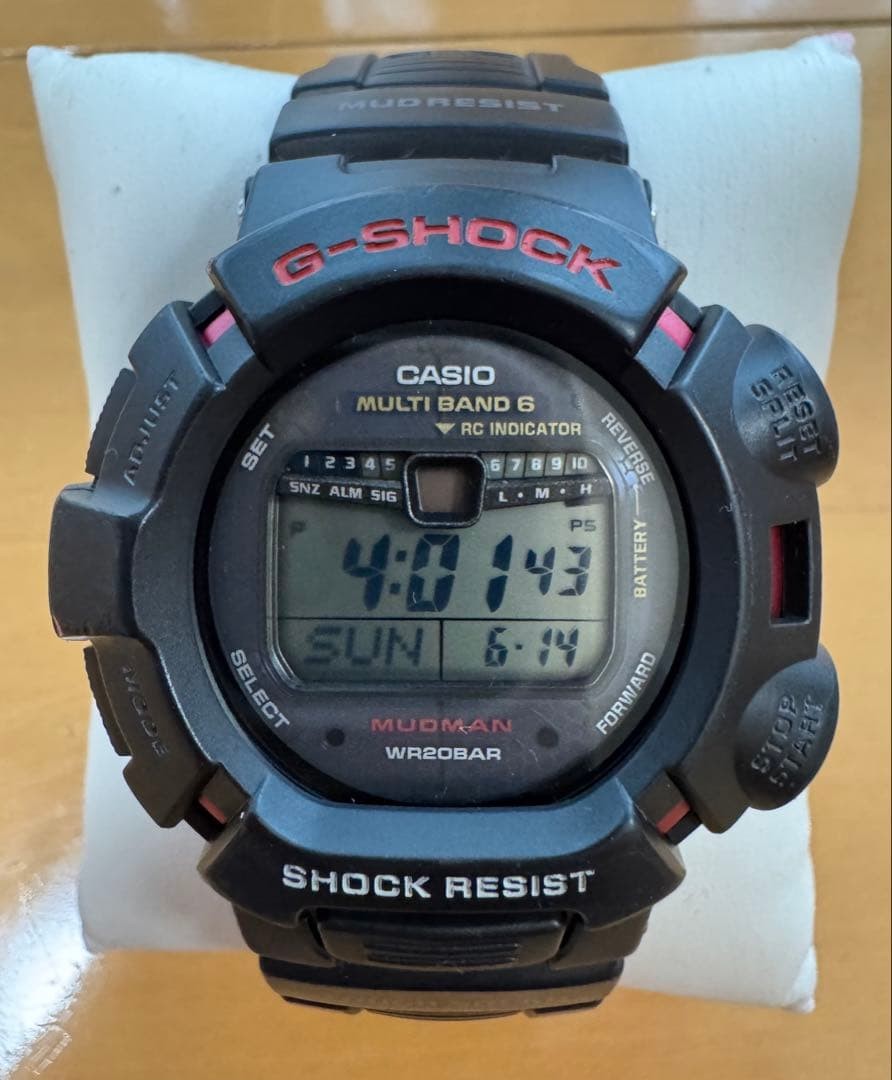 Casio G-Shock Mudman RS GW-9010-1JF Authentic Used Waterproof Durable
