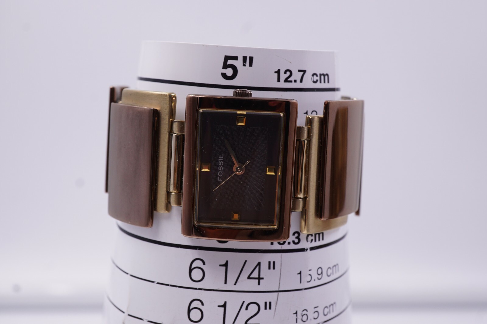 Fossil Women’s Watch Ion Plated Bracelet ES1858 – WW New Fresh Battery