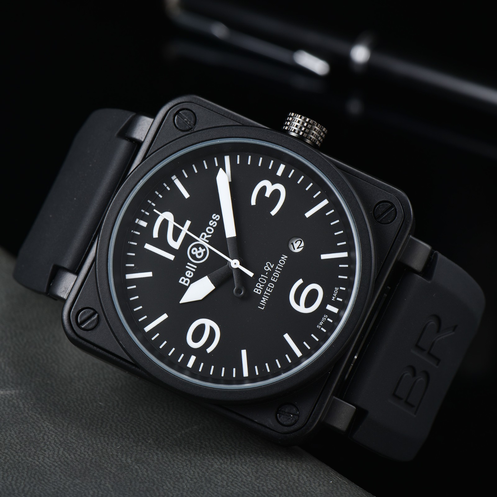 Bell & Ross BR03-92 Automatic Mechanical Calendar Multi functional Watch