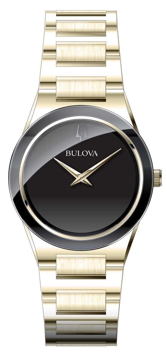 Bulova Men’s Modern Millennia Quartz Gold Stainless Steel Watch 41 MM 97A183