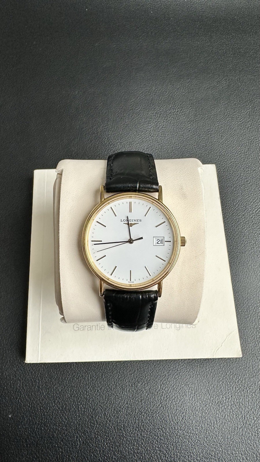 Longines Men’s Vintage Quartz Classic L4.720.2 Mint Condition