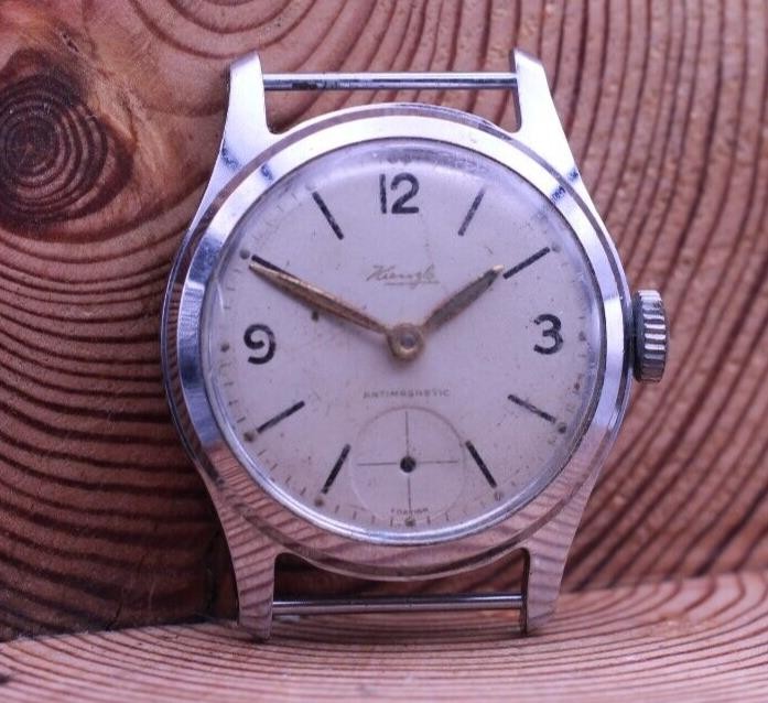 KIENZLE GERMANY MEN’S WRIST WATCH 30mm 17mm LUG CAL. 51/0e FOR REPAIR (A24)