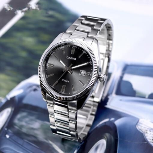 Casio MTP-1302D-1A1 Men’s Standard Analog Stainless Steel Metal Watch