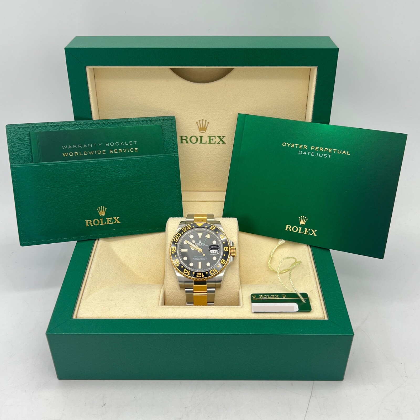 Rolex GMT-Master II Ceramic 116713LN BLACK Two-Tone 18K Gold 40mm 2013