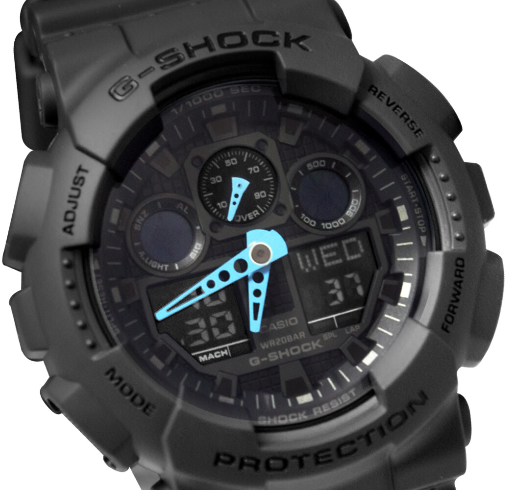 Casio GA100C-8A G-Shock Ana / Digi GREY Men Watch NEW
