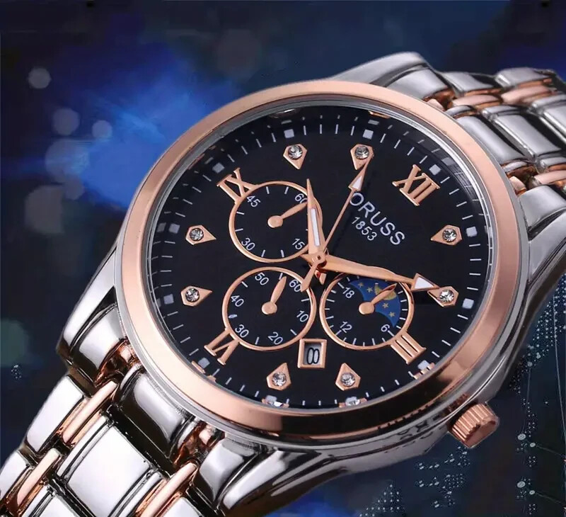 Fashion Men Watch Business Waterproof Luminous Durable Sports Watch