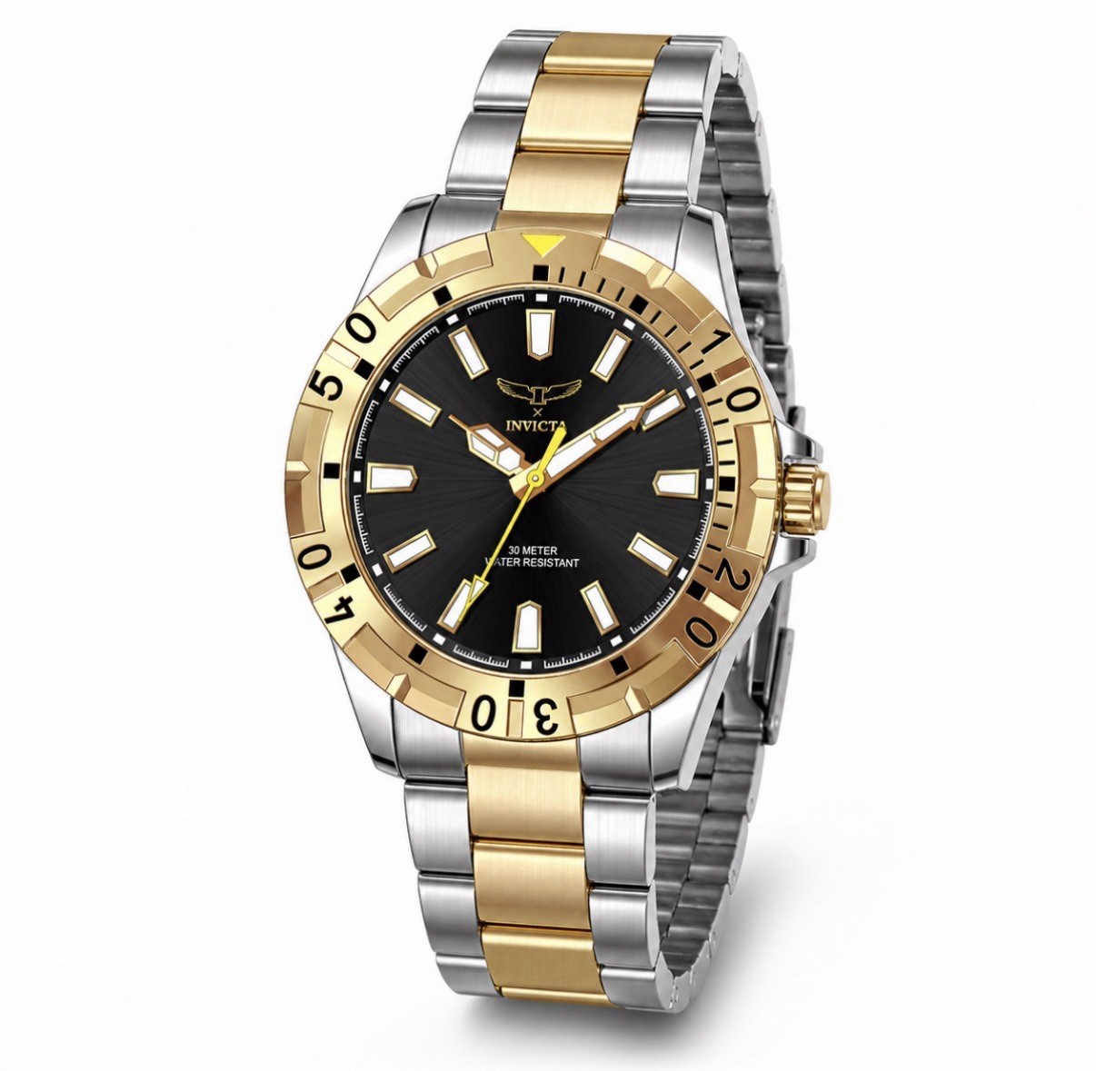 Invicta Specialty I by Invicta Men’s Watch – 42mm 69037 Two Tone Black Dial New